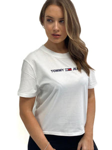 TOMMY JEANS T-SHIRT WHITE