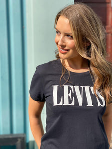 LEVI'S BLACK T-SHIRT WOMEN'S